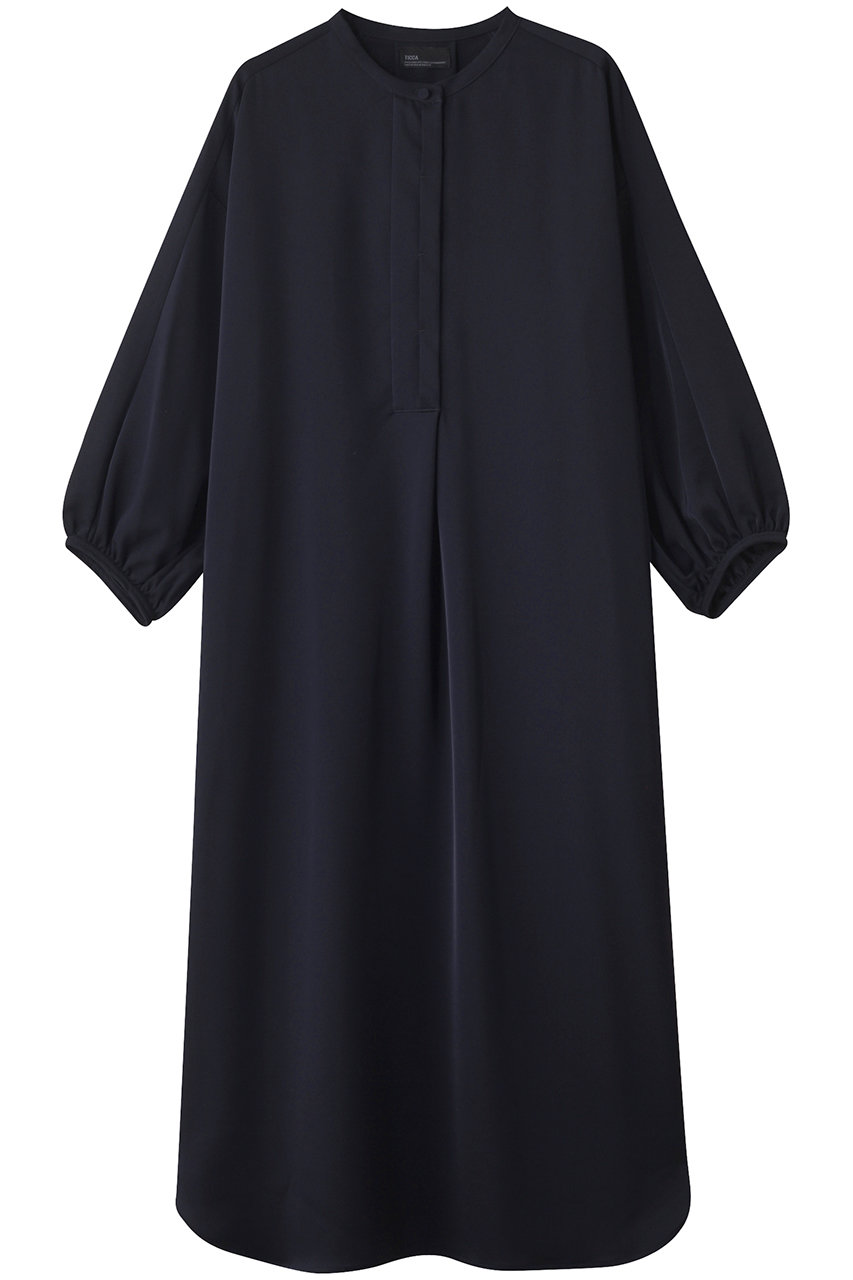 美品✨ 【TICCA】ティッカ スクエアロングシャツワンピース オレンジ