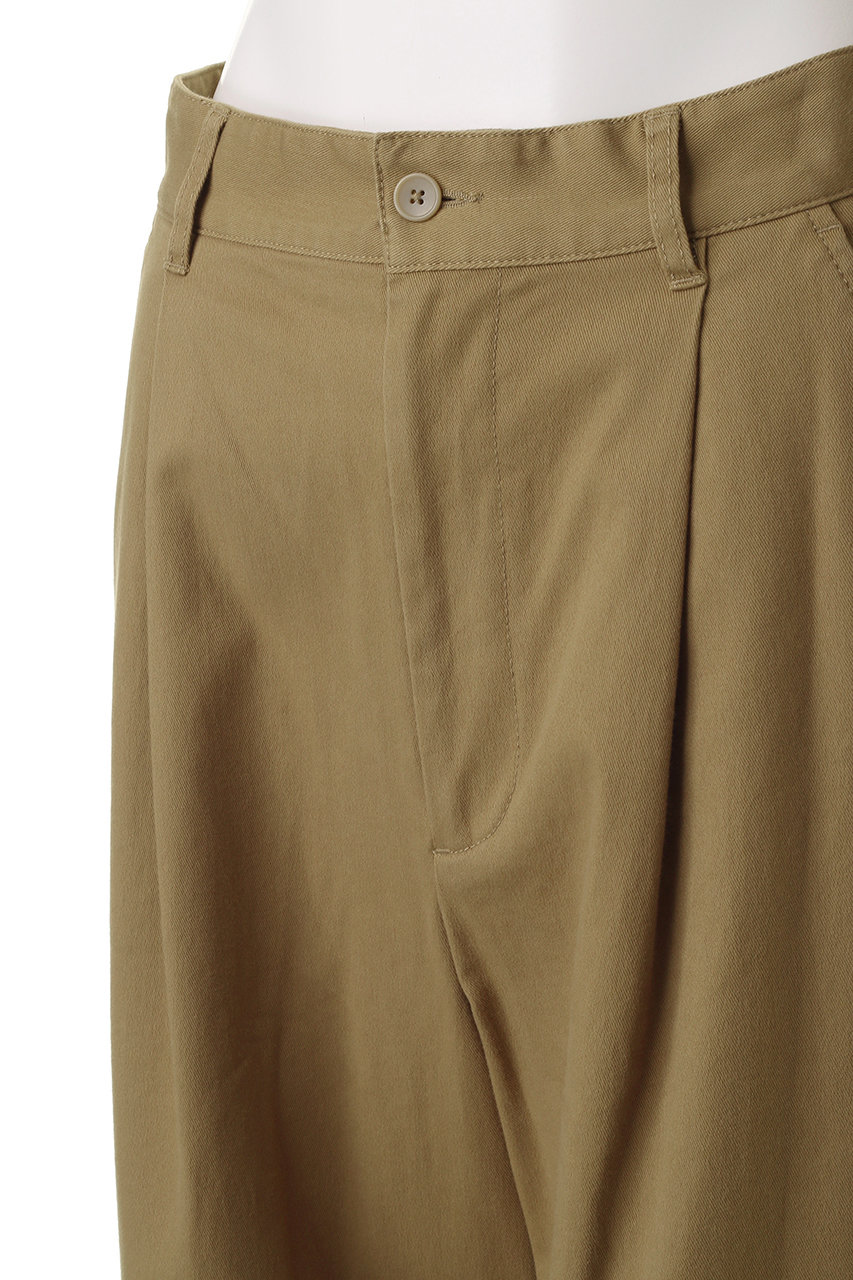 HELIOPOLE(エリオポール)｜コットンツイルカーヴィータックパンツ