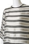 グリッターストライプTEEブラウス エリオポール/HELIOPOLE
