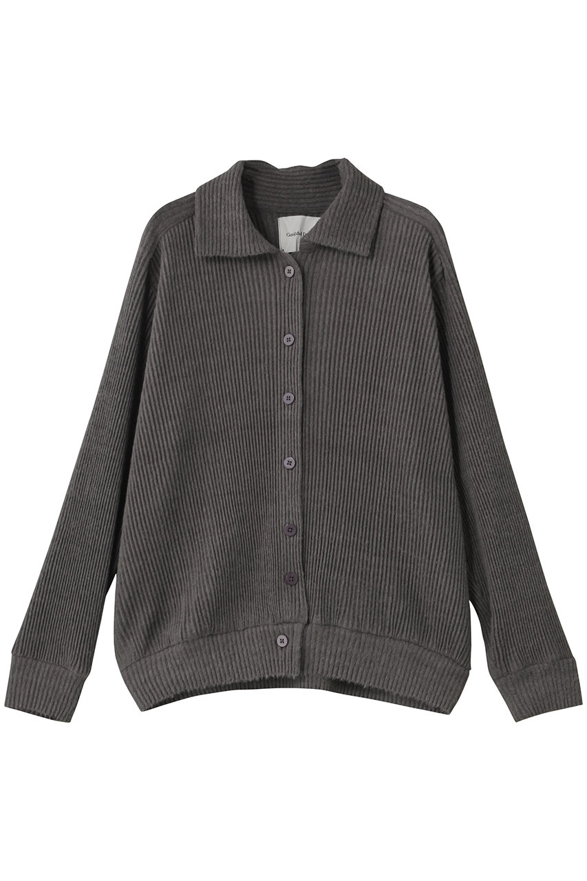HELIOPOLE 【Gongdid Design】ニットプリーツカーディガン (グレー, F) エリオポール ELLE SHOP HELIOPOLE 【Gongdid Design】ニットプリーツカーディガン (グレー, F) エリオポール ELLE SHOP