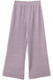 【Gongdid Design】ニットプリーツパンツ WITHOUT HEM エリオポール/HELIOPOLE ライラック