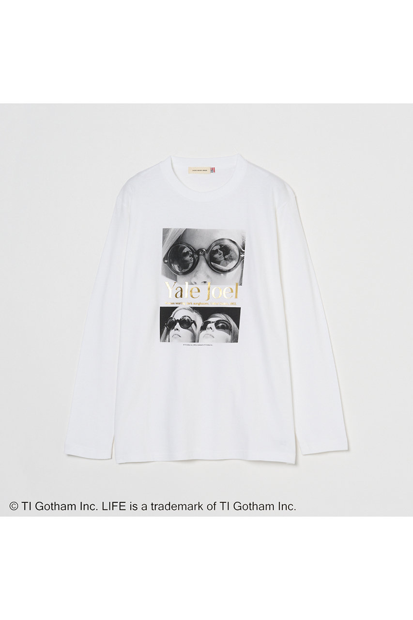 HELIOPOLE 【GOOD ROCK SPEED】LIFE PICTURE COLLECTION ロングスリーブシャツ (ホワイト, M) エリオポール ELLE SHOP HELIOPOLE 【GOOD ROCK SPEED】LIFE PICTURE COLLECTION ロングスリーブシャツ (ホワイト, M) エリオポール ELLE SHOP