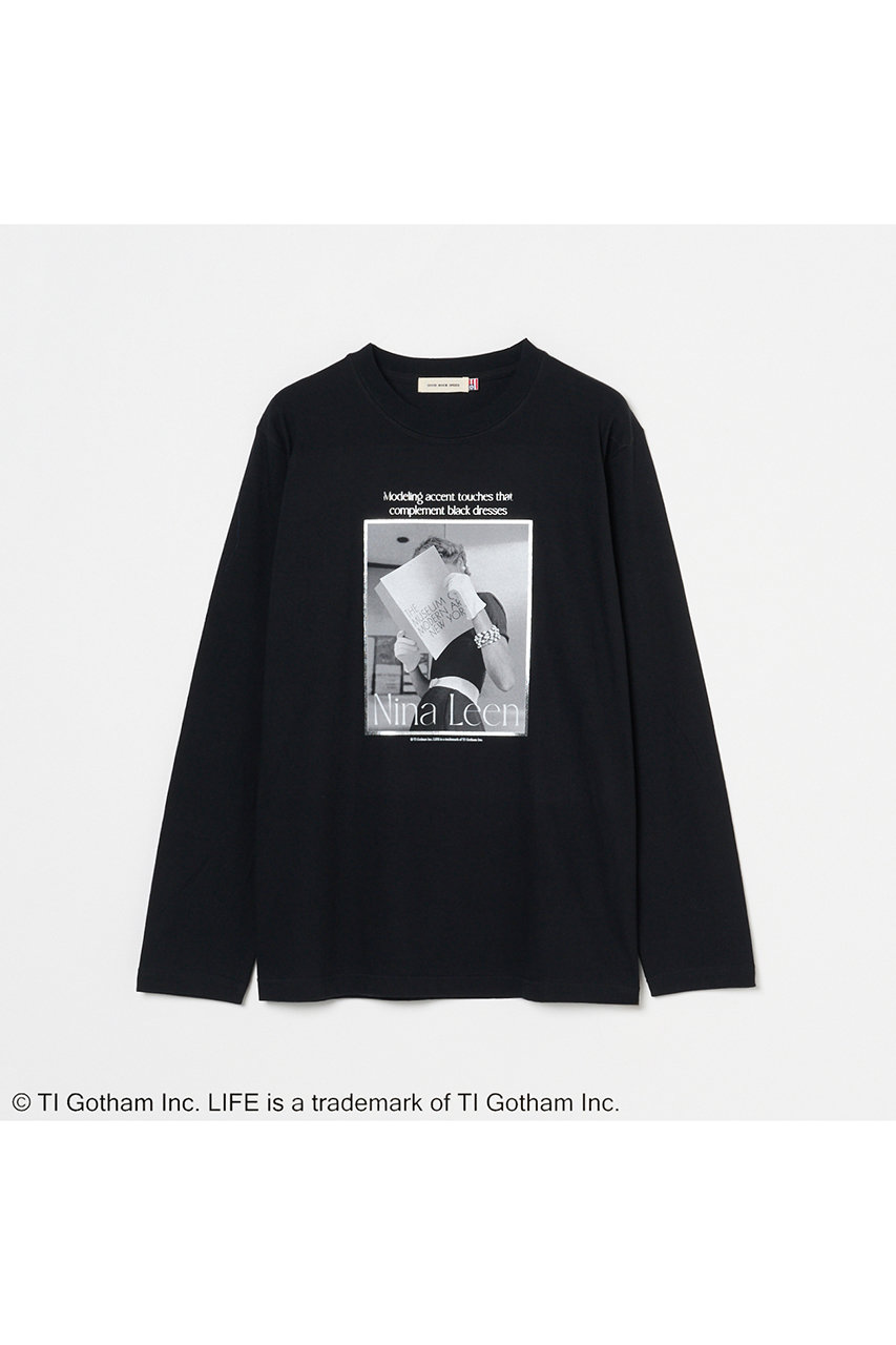 HELIOPOLE 【GOOD ROCK SPEED】LIFE PICTURE COLLECTION ロングスリーブシャツ (ブラック, M) エリオポール ELLE SHOP HELIOPOLE 【GOOD ROCK SPEED】LIFE PICTURE COLLECTION ロングスリーブシャツ (ブラック, M) エリオポール ELLE SHOP