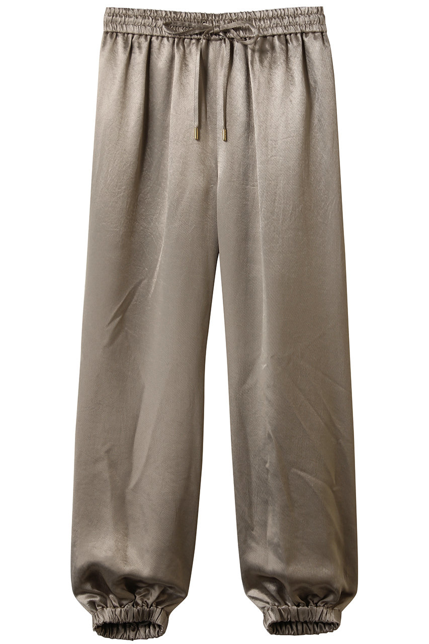 エリオポール/HELIOPOLEのシャイニーツイルバルーンパンツ(ブラウン/25003030066HN)