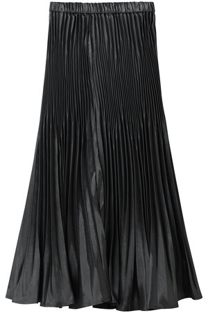 シャイニーツイルプリーツスカート