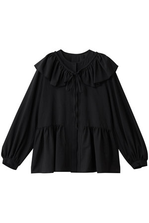 新品　22AW エリオポール　DEVEAUX シフォンフリルブラウス シアーシフォン フリル ブラウス le reve vaniller 全3色