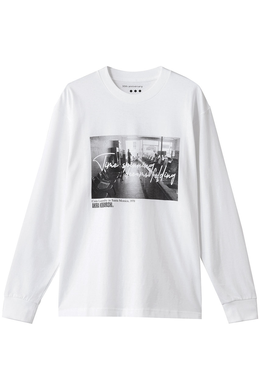 HELIOPOLE 【THREE DOTS】ANNIVERSARRY L/S Tシャツ (ホワイト, S) エリオポール ELLE SHOP HELIOPOLE 【THREE DOTS】ANNIVERSARRY L/S Tシャツ (ホワイト, S) エリオポール ELLE SHOP