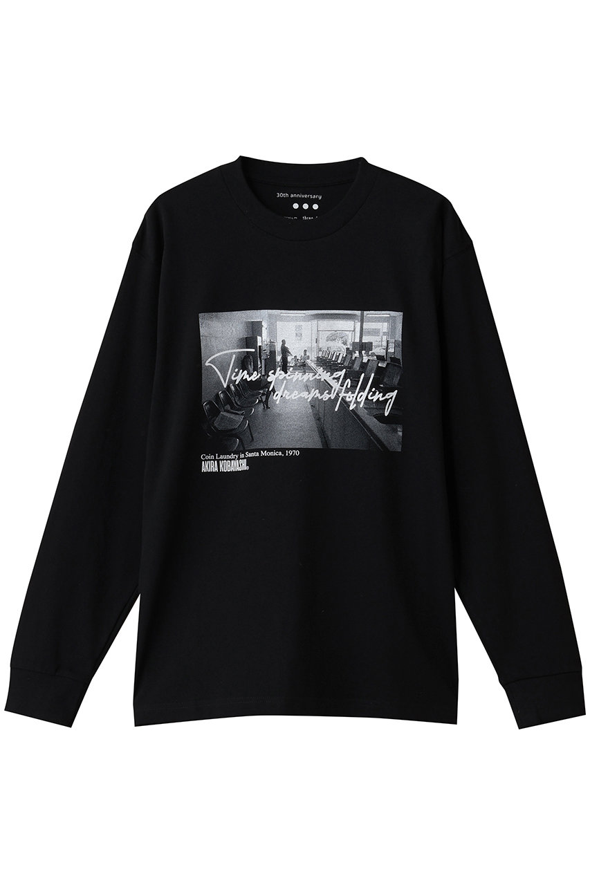 HELIOPOLE 【THREE DOTS】ANNIVERSARRY L/S Tシャツ (ブラック, S) エリオポール ELLE SHOP HELIOPOLE 【THREE DOTS】ANNIVERSARRY L/S Tシャツ (ブラック, S) エリオポール ELLE SHOP