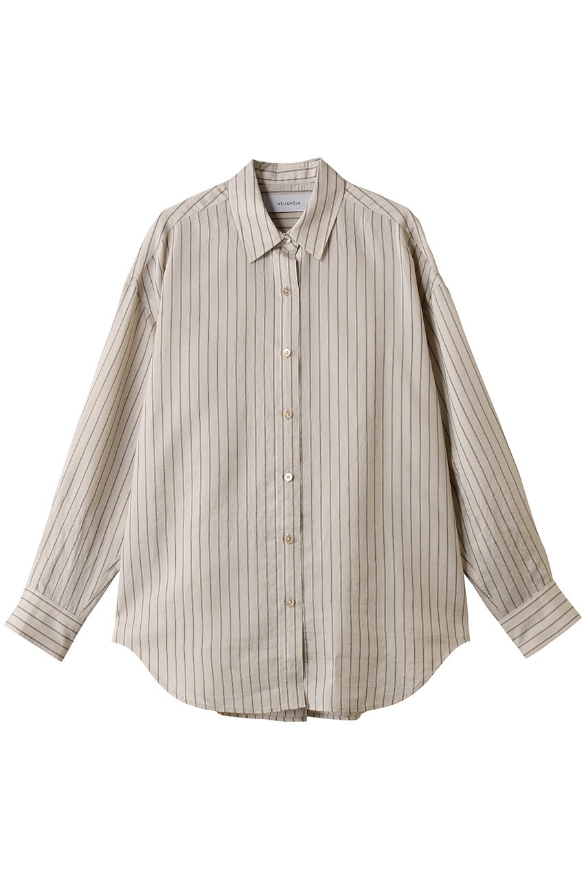 エリオポール/HELIOPOLEのthe  EDITOR シャツ(ベージュ/25003024036HN)