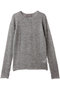 POINTAIL ロングスリーブニットT エリオポール/HELIOPOLE ライトグレー