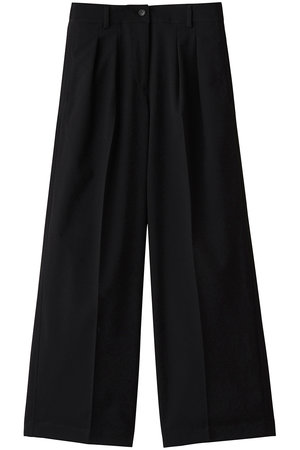 エリオポール/HELIOPOLEのタックストレートパンツ(110600/110601)