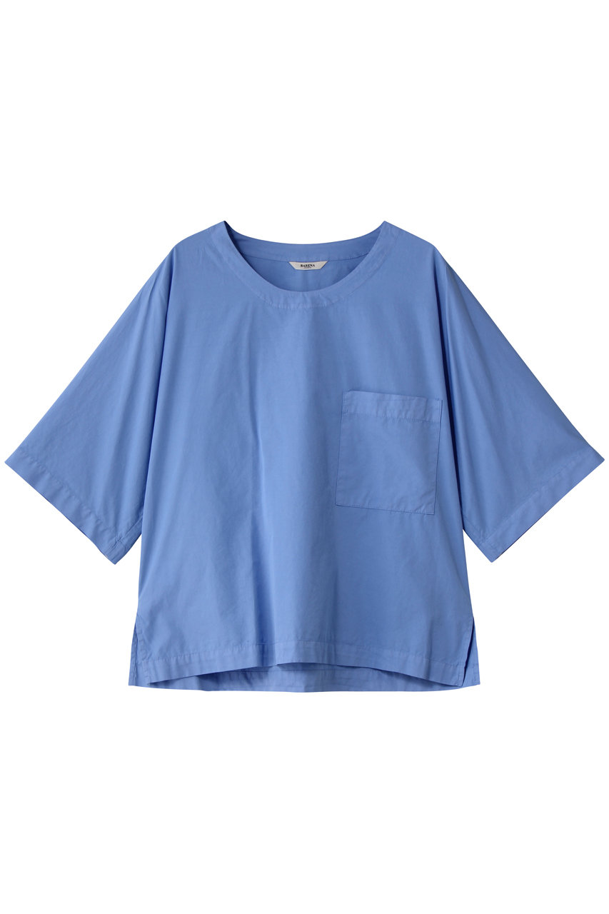 HELIOPOLE 【BARENA】TOP OLIVER ブラウス (ブルー, 38) エリオポール ELLE SHOP HELIOPOLE 【BARENA】TOP OLIVER ブラウス (ブルー, 38) エリオポール ELLE SHOP