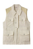 【muller of yoshiokubo】ストライプジャカードベスト