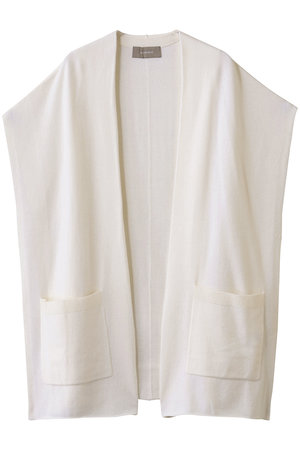 エリオポール/HELIOPOLEのウールカシミヤ2WAYジレ(110800/110806)