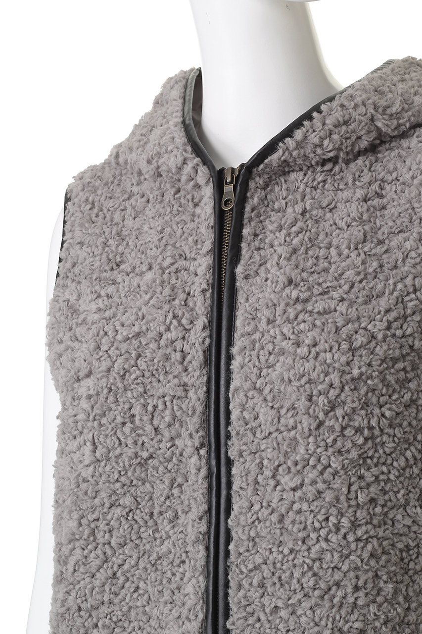 HELIOPOLE(エリオポール)｜【THREE DOTS】プードルボアフーディー