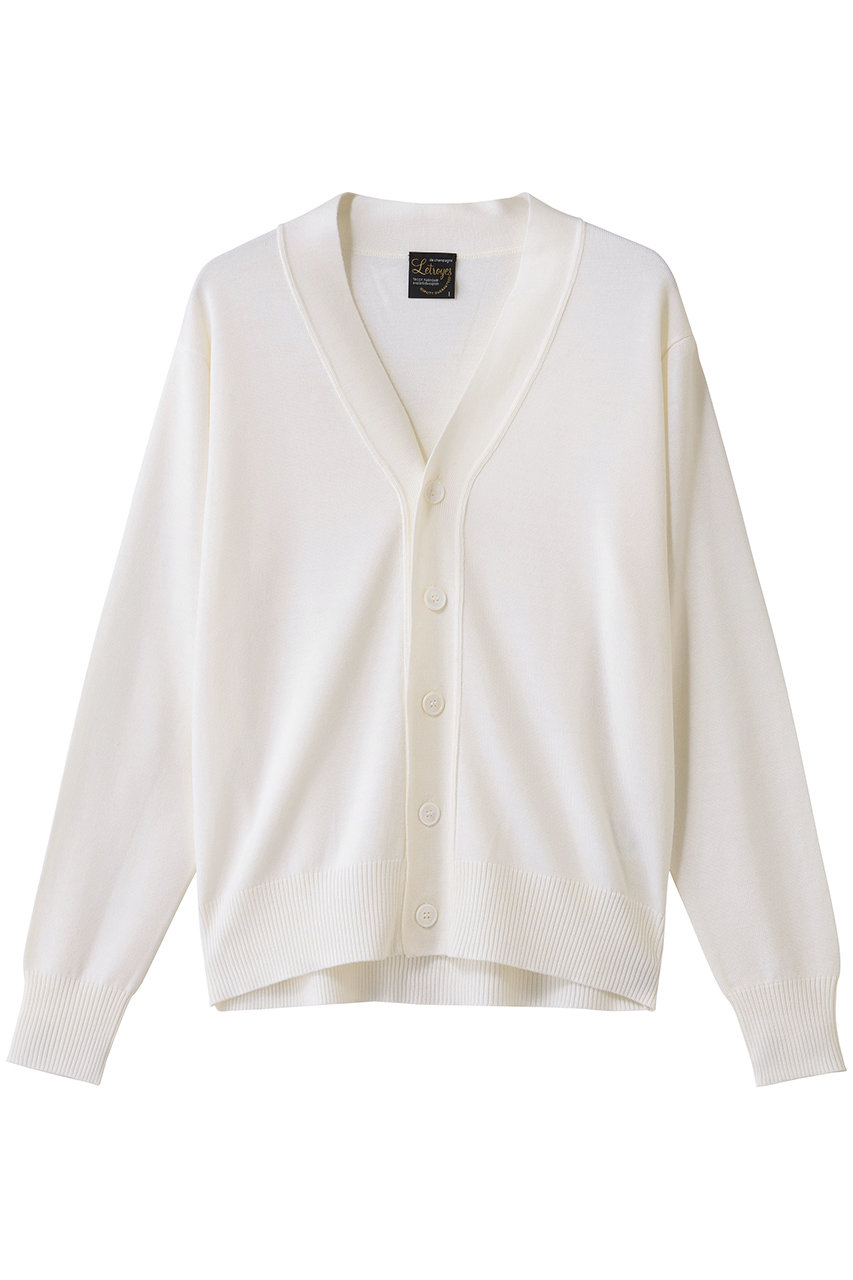 エリオポール/HELIOPOLEの【Letroyes】HENRI Vネックカーディガン(アイボリー/25028001041LN)