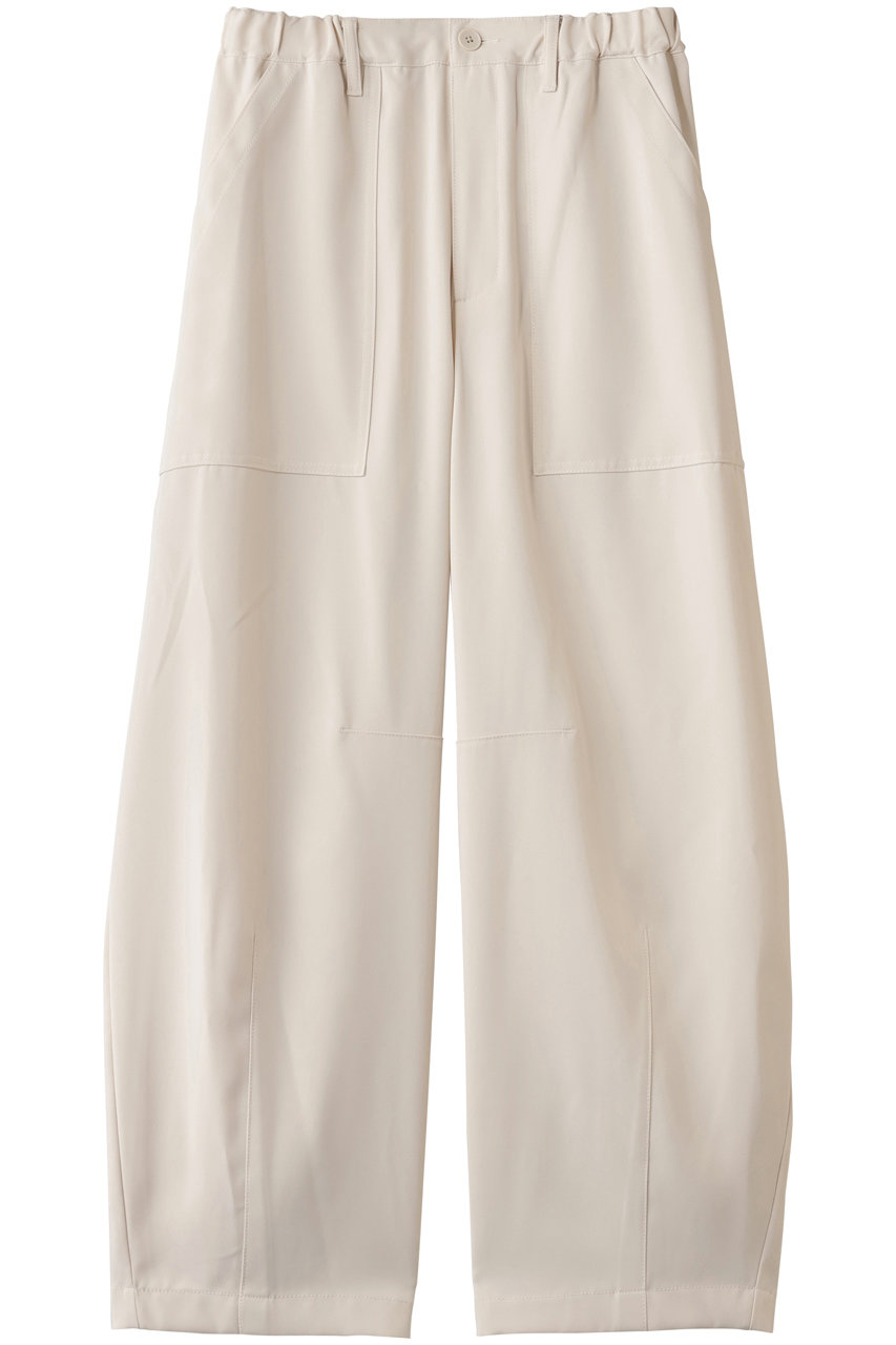 HELIOPOLE ドレープツイルミリタリーパンツ (アイボリー, 38) エリオポール ELLE SHOP HELIOPOLE ドレープツイルミリタリーパンツ (アイボリー, 38) エリオポール ELLE SHOP