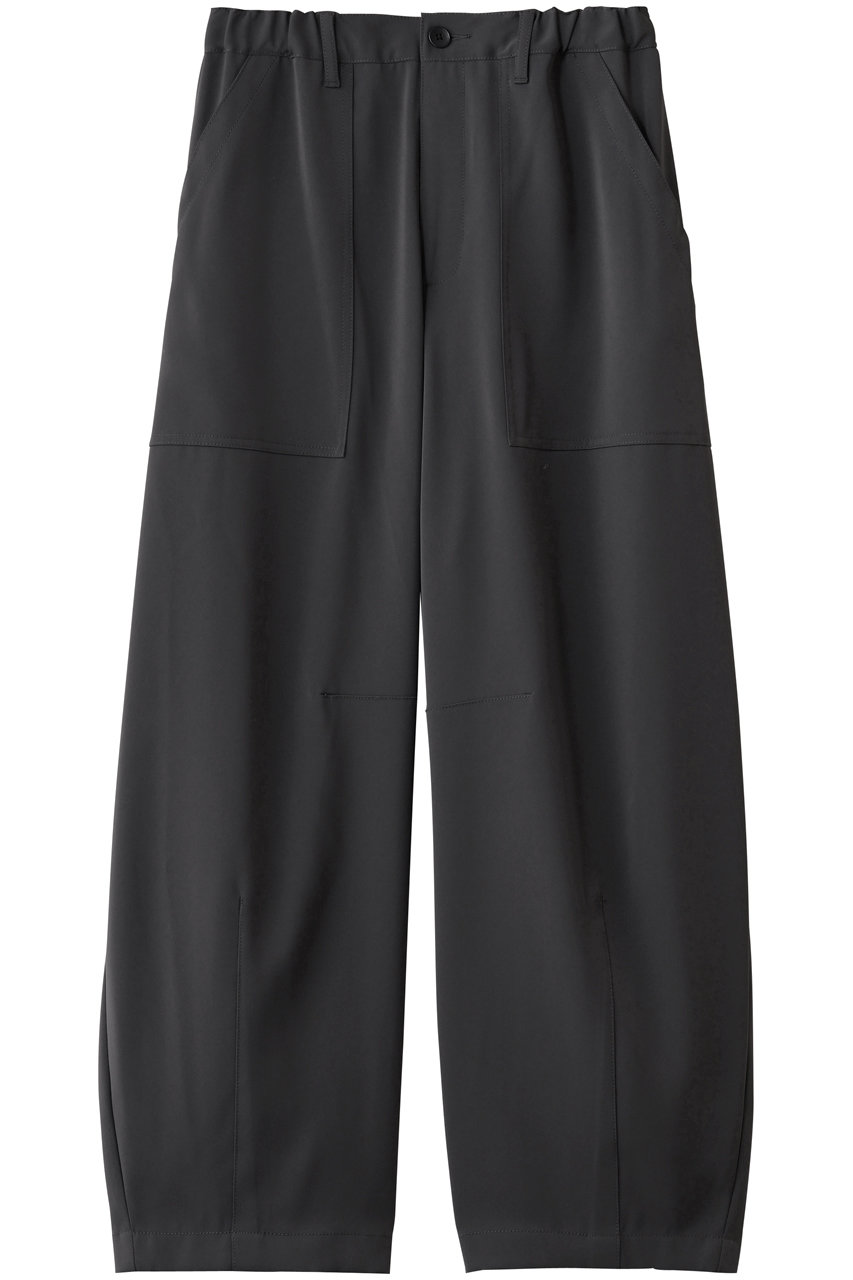 HELIOPOLE ドレープツイルミリタリーパンツ (グレー, 36) エリオポール ELLE SHOP HELIOPOLE ドレープツイルミリタリーパンツ (グレー, 36) エリオポール ELLE SHOP