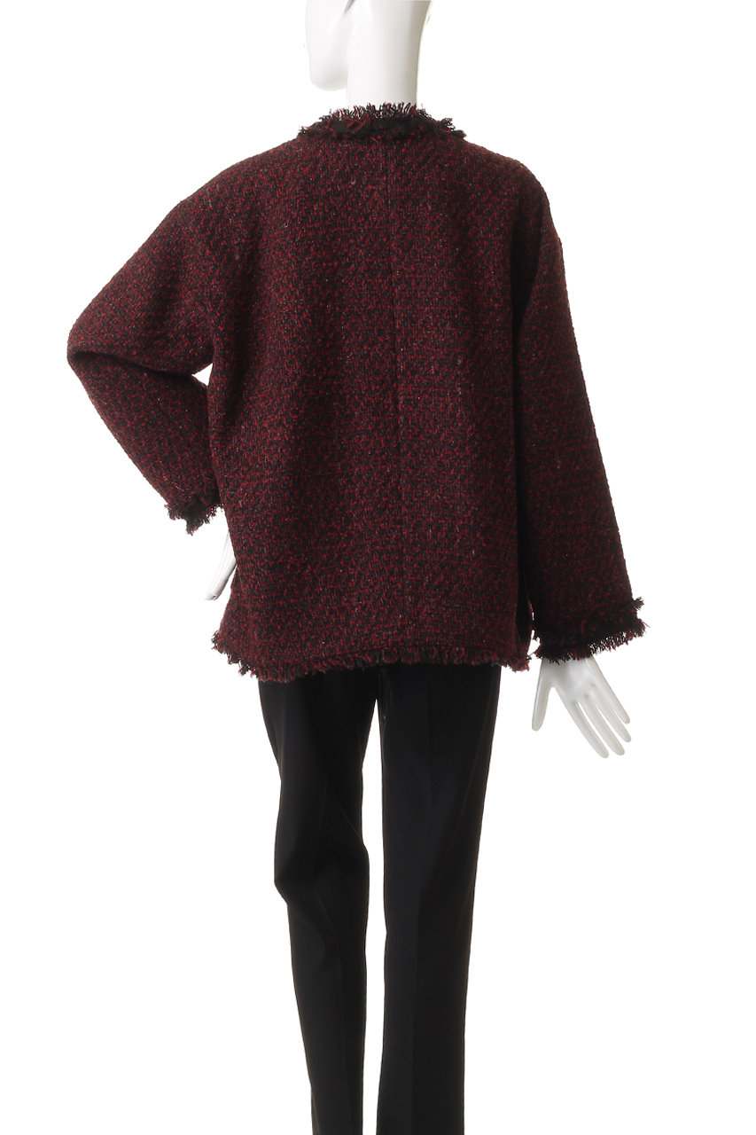 HELIOPOLE(エリオポール)｜ツイードブルゾン/ブラック の通販