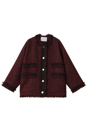 エリオポール/HELIOPOLEのツイードブルゾン(110800/110802)