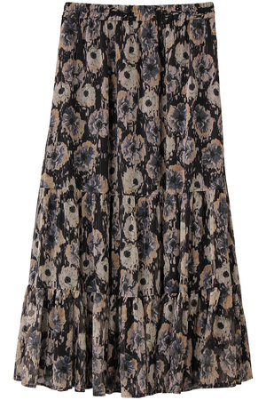 エリオポール/HELIOPOLEのDEVEAUX プリントギャザースカート(110700/110703)