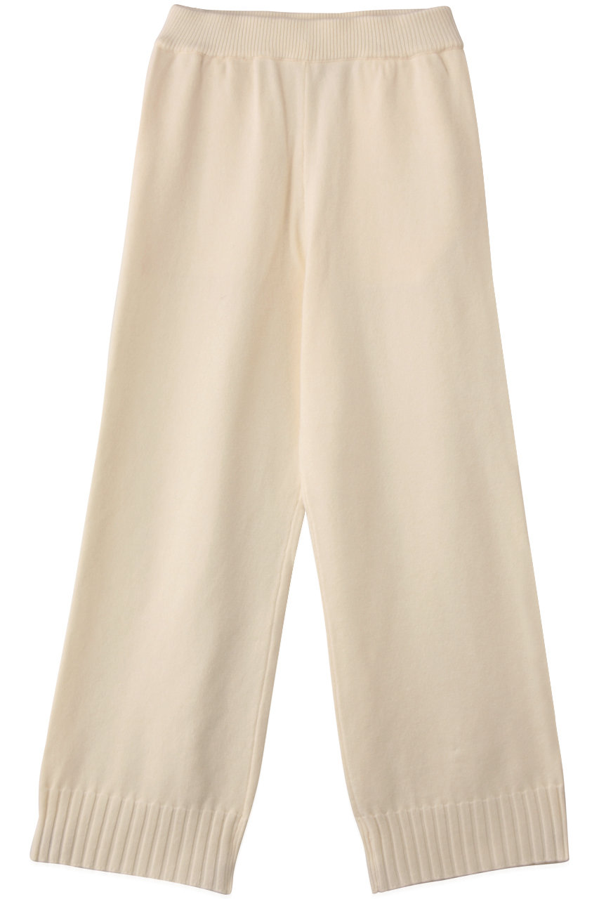 エリオポール/HELIOPOLEのニットパンツ(アイボリー/25003058066HN)