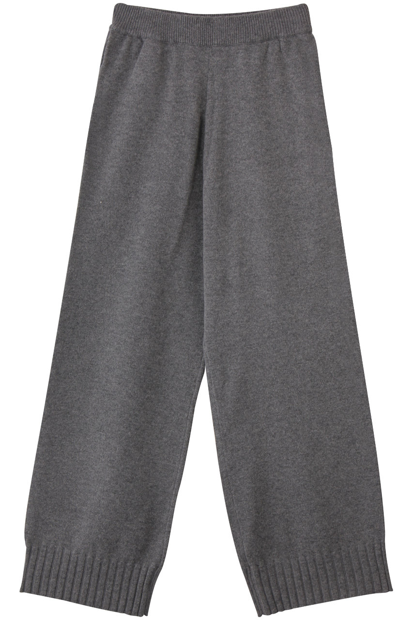 エリオポール/HELIOPOLEのニットパンツ(グレー/25003058066HN)