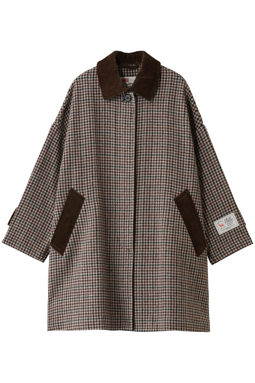 HELIOPOLE 【Traditional Weatherwear】MALTON HT コート (ブラウン, F) エリオポール ELLE SHOP HELIOPOLE 【Traditional Weatherwear】MALTON HT コート (ブラウン, F) エリオポール ELLE SHOP