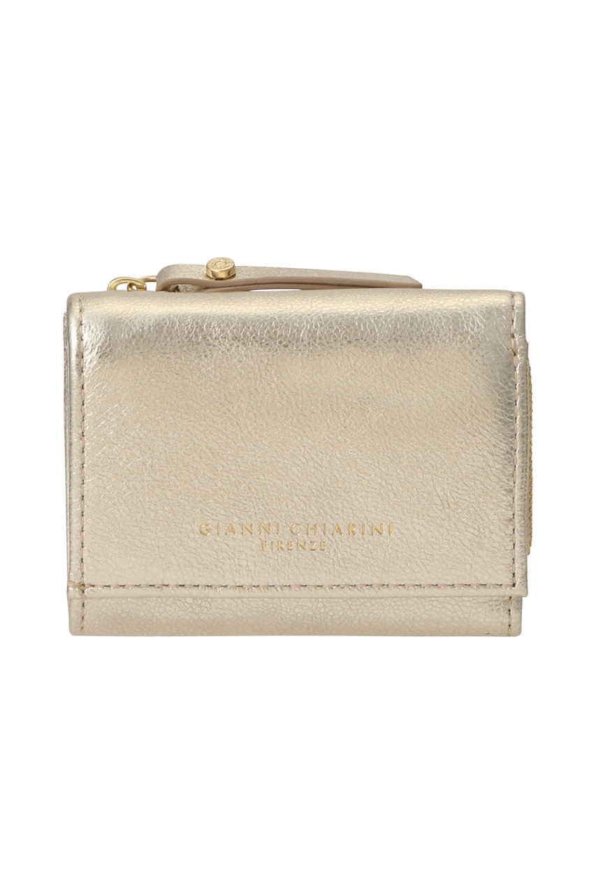 エリオポール/HELIOPOLEの【GIANNI CHIARINI】ESSENTIAL METAL ウォレット(ゴールド/25564004080GNPF W5065)