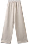 ストレートスウェットパンツ エリオポール/HELIOPOLE アイボリー