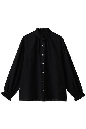 エリオポール/HELIOPOLEのレースフリルカラーブラウス(110400/110403)