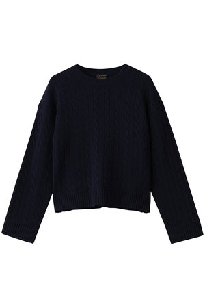 エリオポール/HELIOPOLEの【Letroyes】ケーブルクルーネックニット(110300/110301)