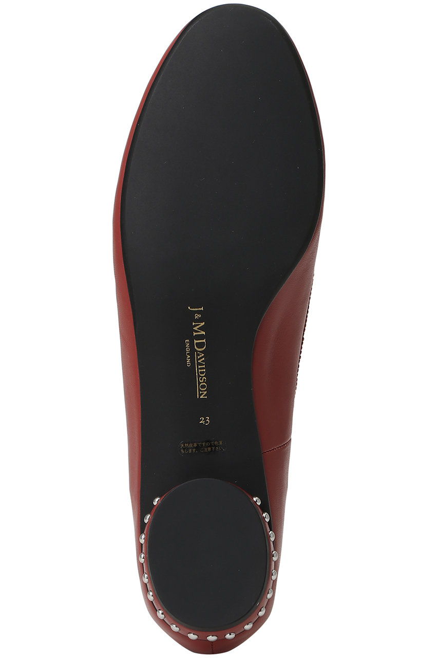 最終お値下げ　 新品未使用　j&m davidson スタッズバレリーナ　23 HELIOPOLE(エリオポール)｜【J&M DAVIDSON】スタッズバレリーナ バレエ