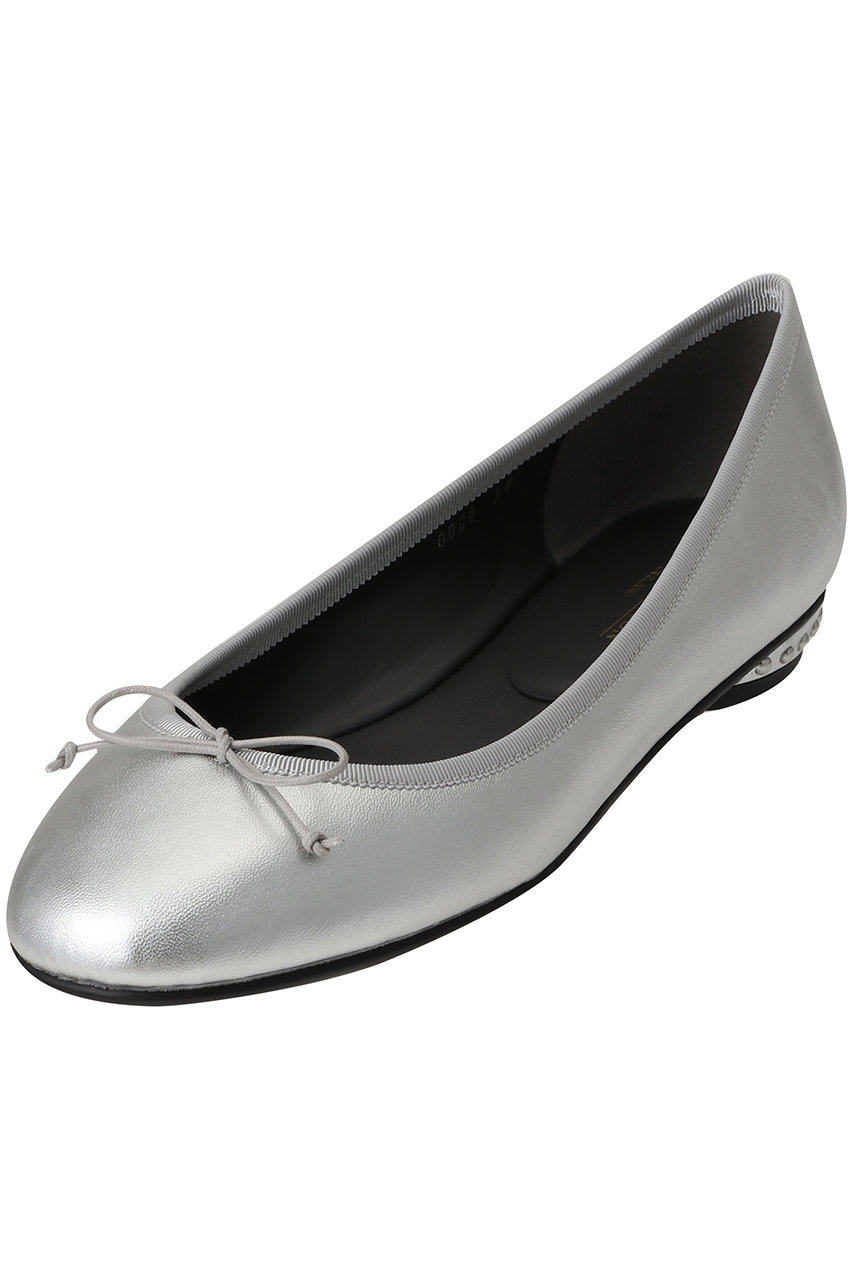 エリオポール/HELIOPOLEの【J&M DAVIDSON】スタッズバレリーナ バレエシューズ(シルバー/25019013071JN)