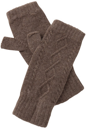 エリオポール/HELIOPOLEの【WILLIAM BRUNTON】ARAN リストウォーマー(140600/140602)