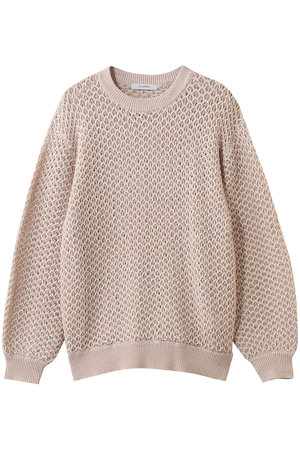 エリオポール/HELIOPOLEのリリーヤーンメッシュニット(110300/110301)