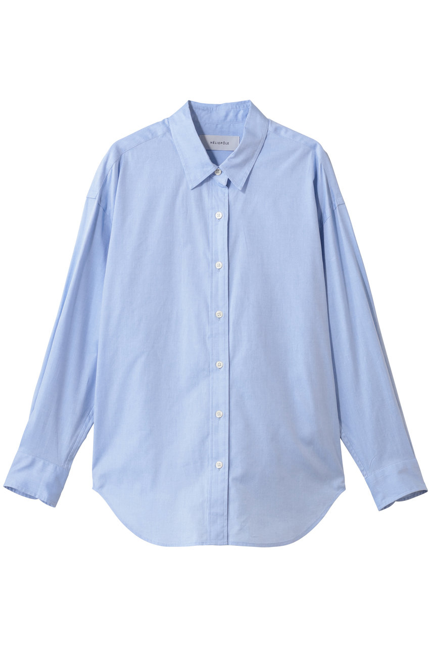 エリオポール/HELIOPOLEのthe  EDITOR シャツ(サックス/16003001036HN)