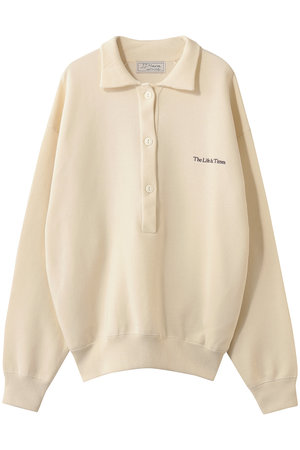 エリオポール/HELIOPOLEの【J.J Mancer】スキッパーポロプルオーバー(110100/110103)