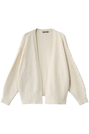 エリオポール/HELIOPOLEのバブルコットンニットオープンカーディガン(110300/110303)