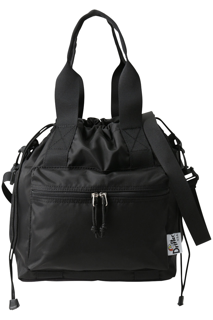 エリオポール/HELIOPOLEの【Drifter】HANDLE POCKET トートバッグ(ブラック/16447001073DN)