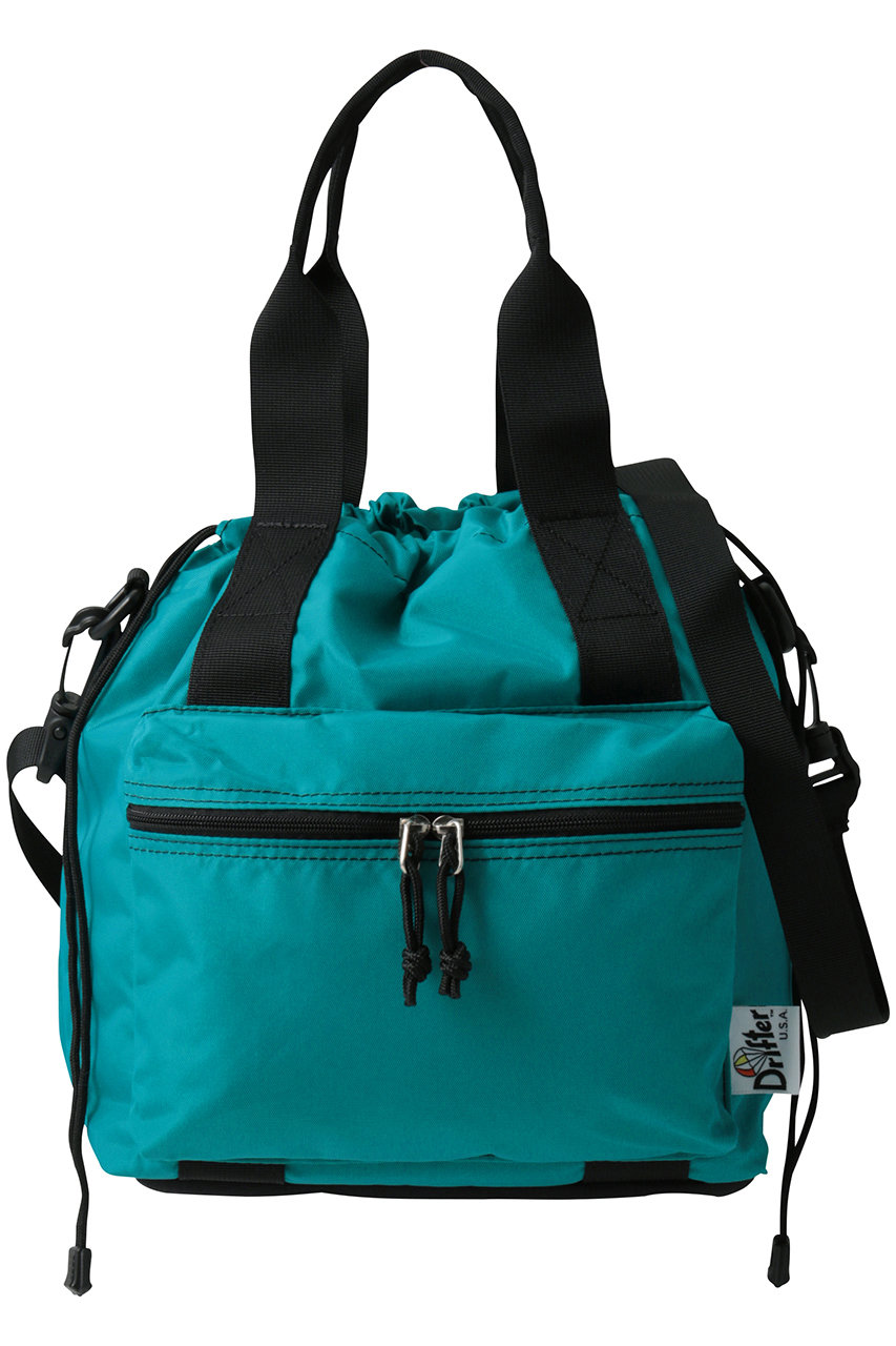 エリオポール/HELIOPOLEの【Drifter】HANDLE POCKET トートバッグ(ピーコックグリーン/16447001073DN)