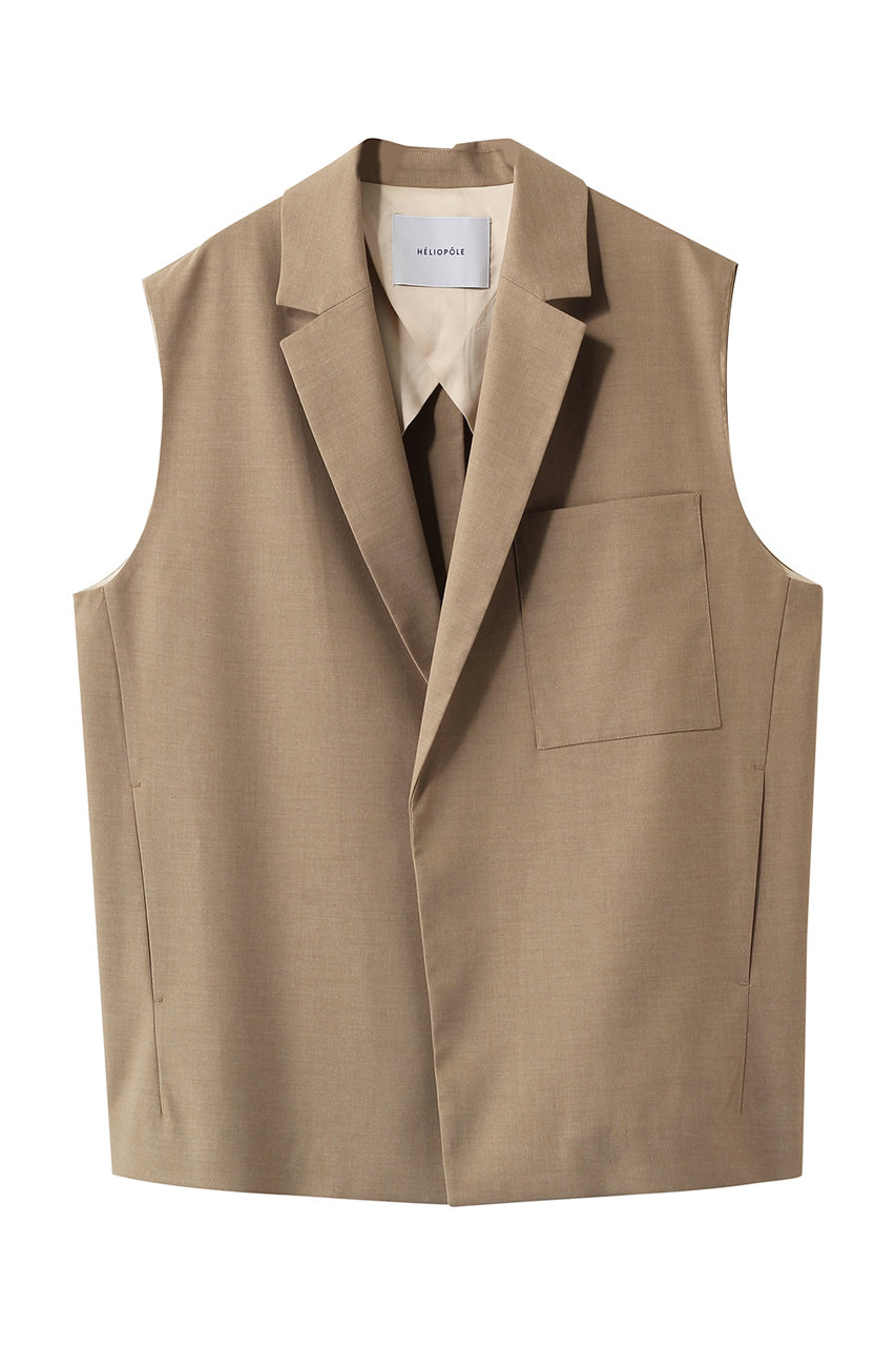 エリオポール/HELIOPOLEのthe ELLISON ベスト(ベージュ/16003005025HN)