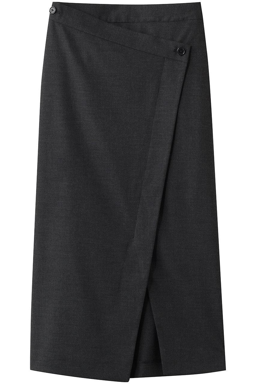 HELIOPOLE the ELLISON スカート (チャコールグレー, 38) エリオポール ELLE SHOP