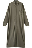 ドライタッチスムースシャツドレス