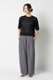 バレルレッグタックパンツ エリオポール/HELIOPOLE