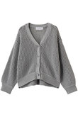 メッシュニットカーディガン