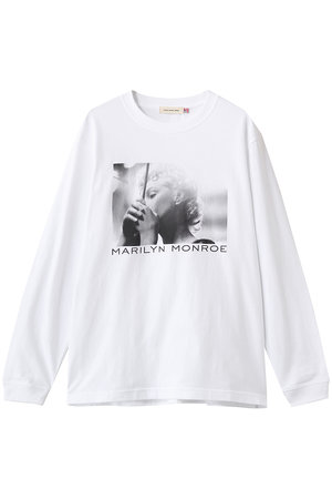 エリオポール/HELIOPOLEの【GOOD ROCK SPEED】Marilyn Monroe LS Tシャツ(110100/110103)