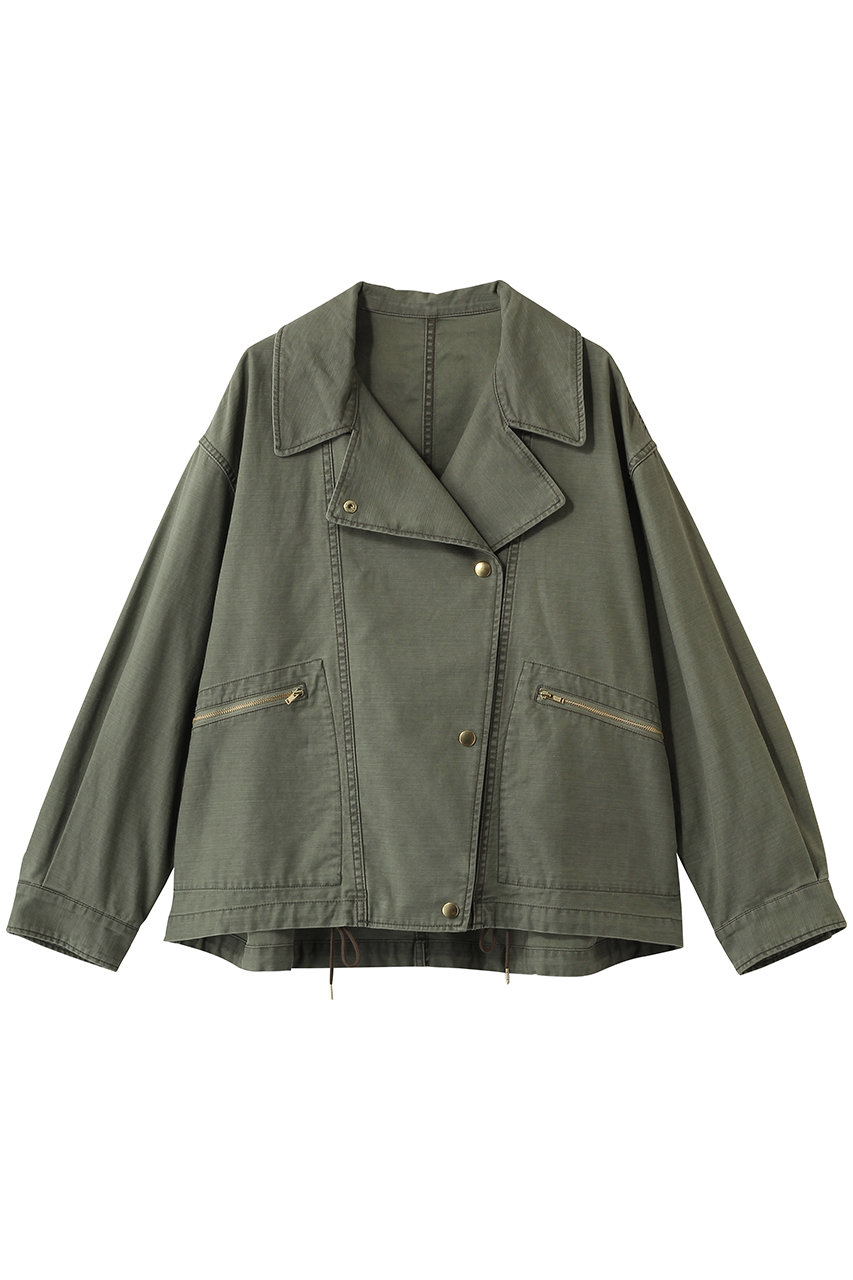 エリオポール/HELIOPOLEのミリタリーブルゾン(オリーブ/16003011023HN)