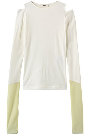 エリオポール/HELIOPOLEの【muller of yoshiokubo】DIAGONAL L/SLEEVE トップ(110100/110103)