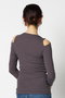 【muller of yoshiokubo / ミュラーオブヨシオクボ】DIAGONAL L/SLEEVE トップ エリオポール/HELIOPOLE